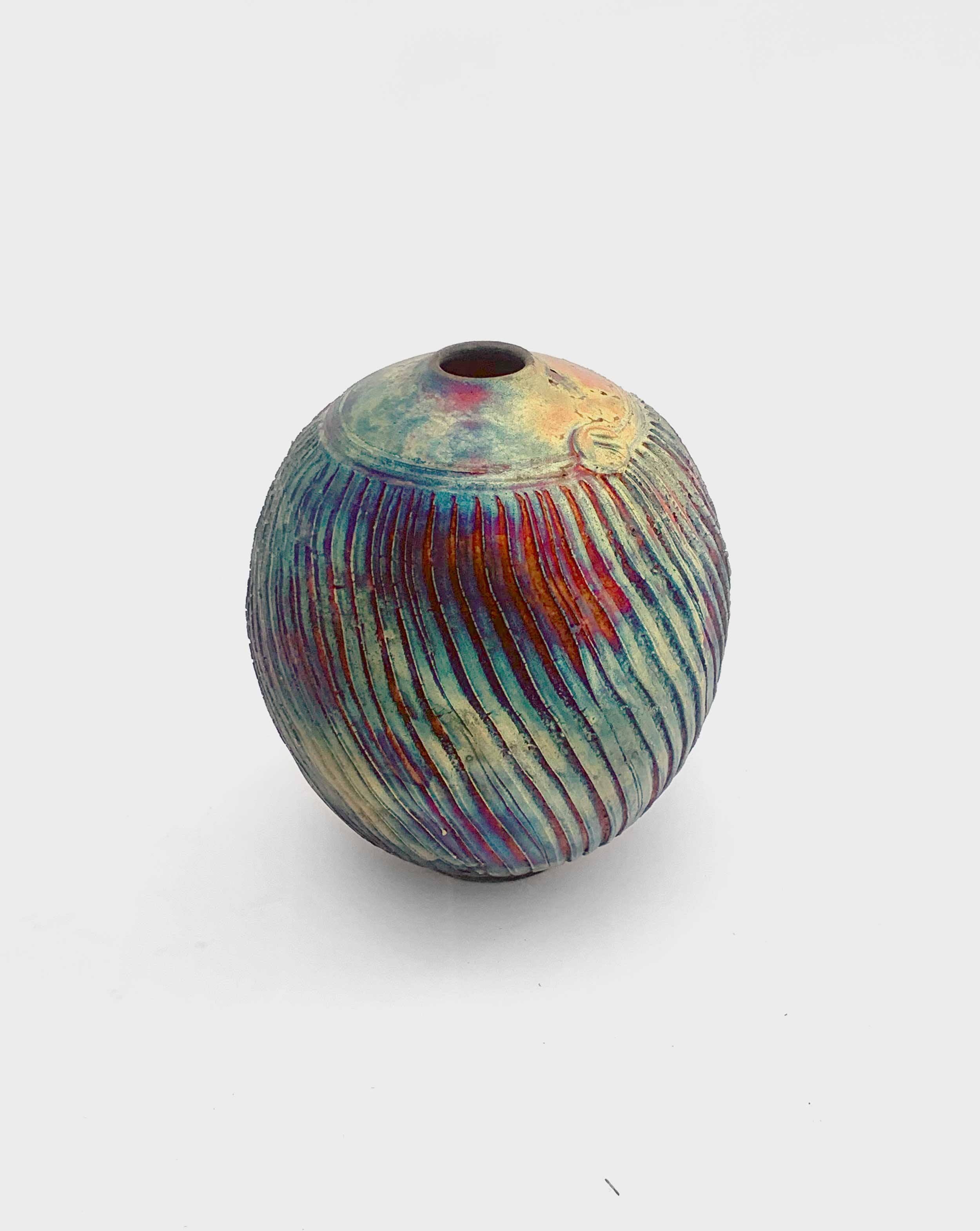 Copper Matte Raku #01 – Mark Mason Ceramic Design