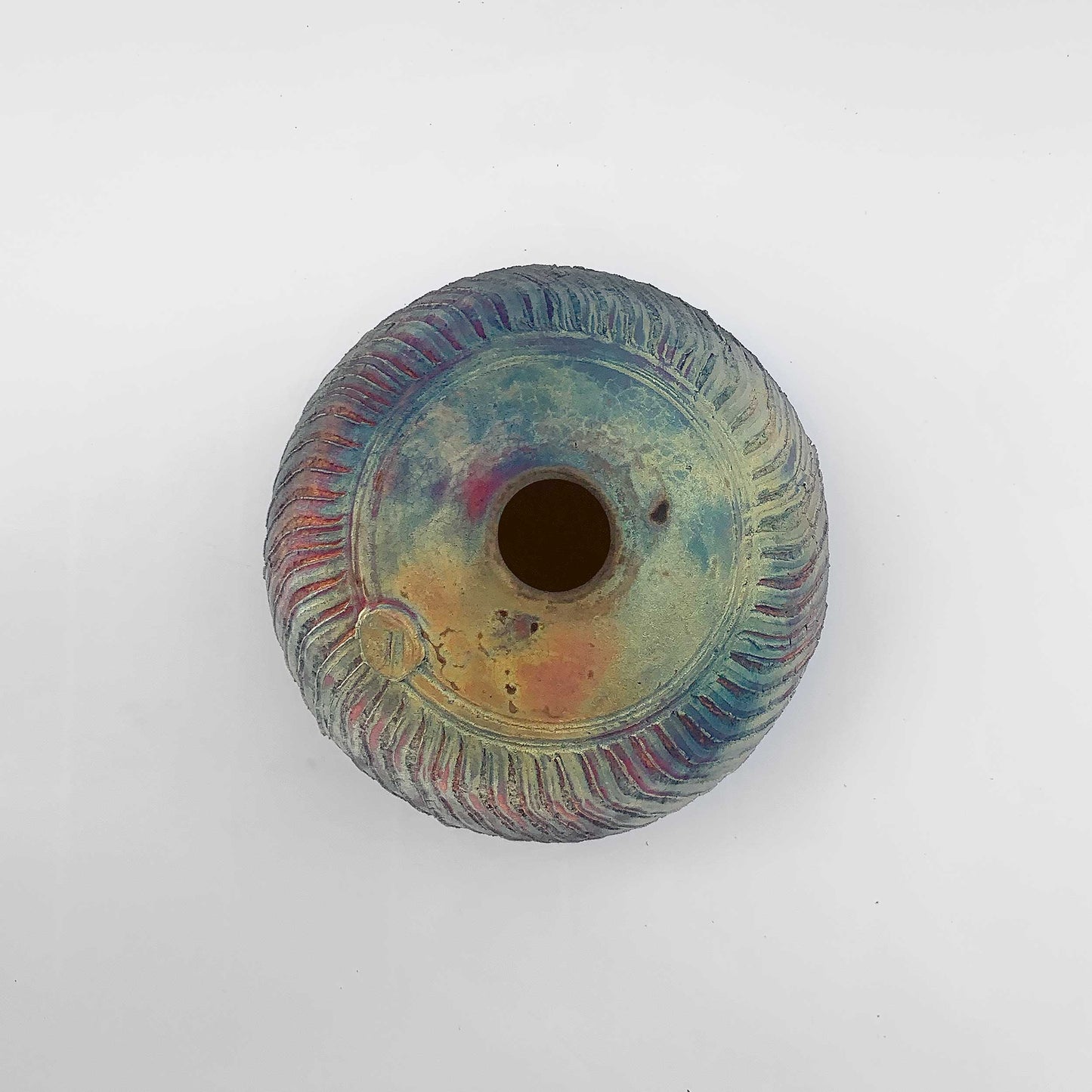 Copper Matte Raku #01