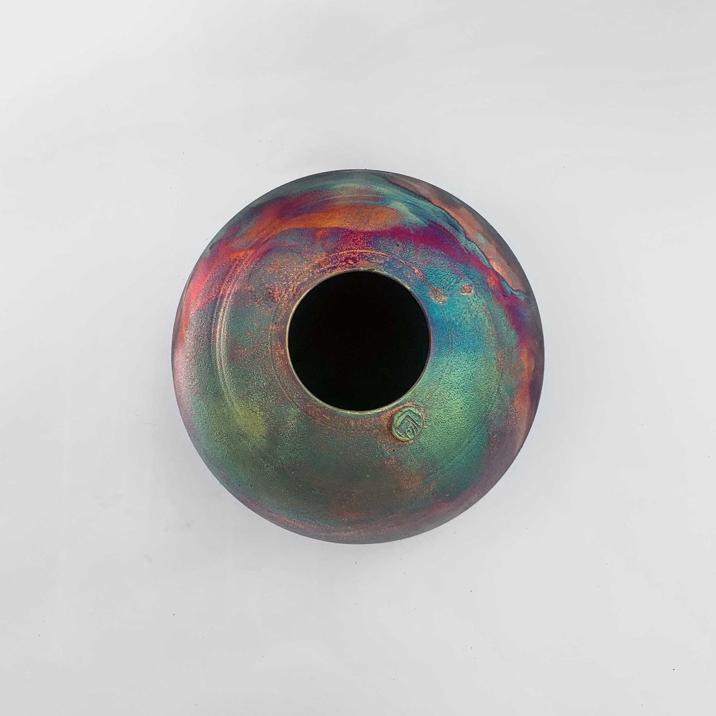 Copper Matte Raku #02