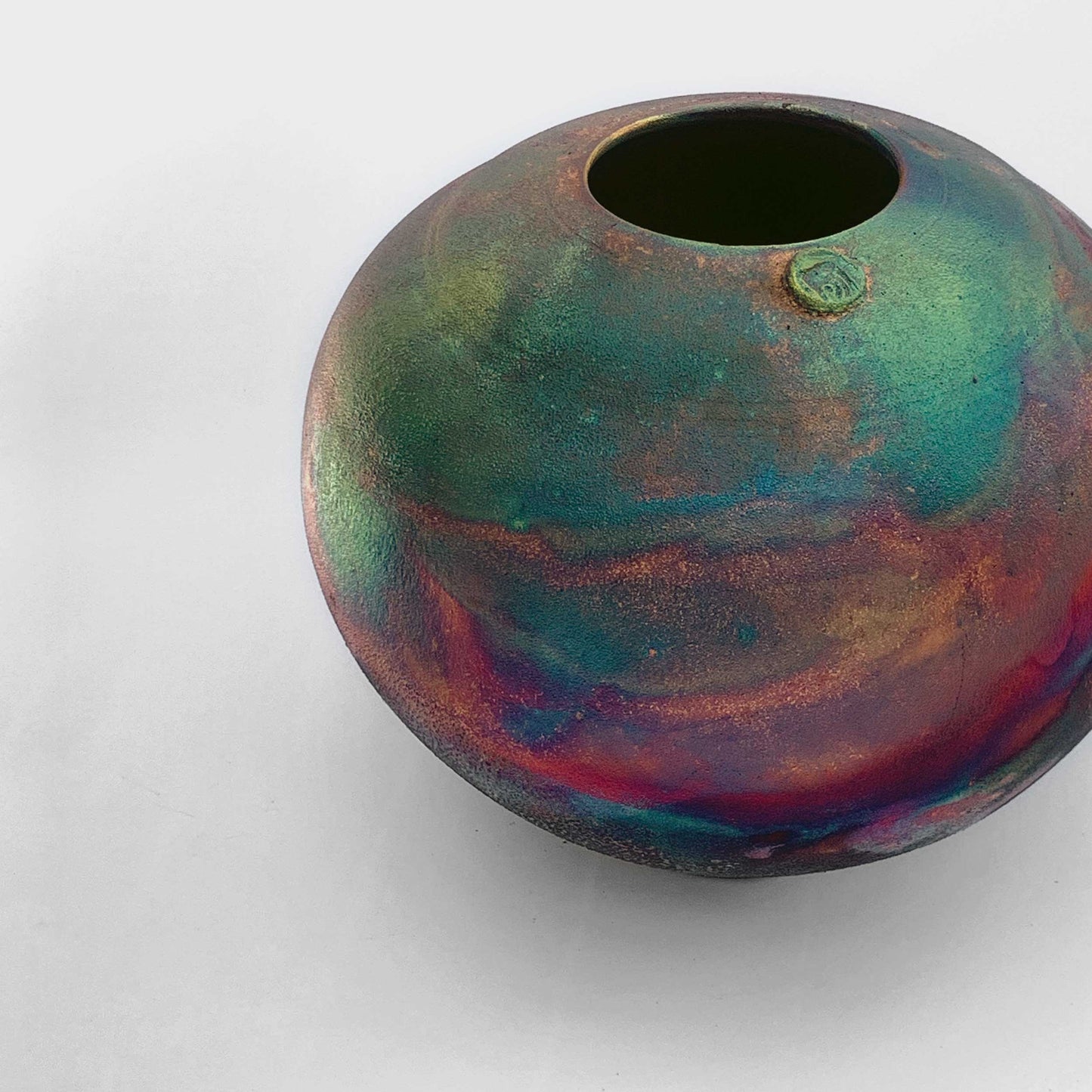 Copper Matte Raku #02