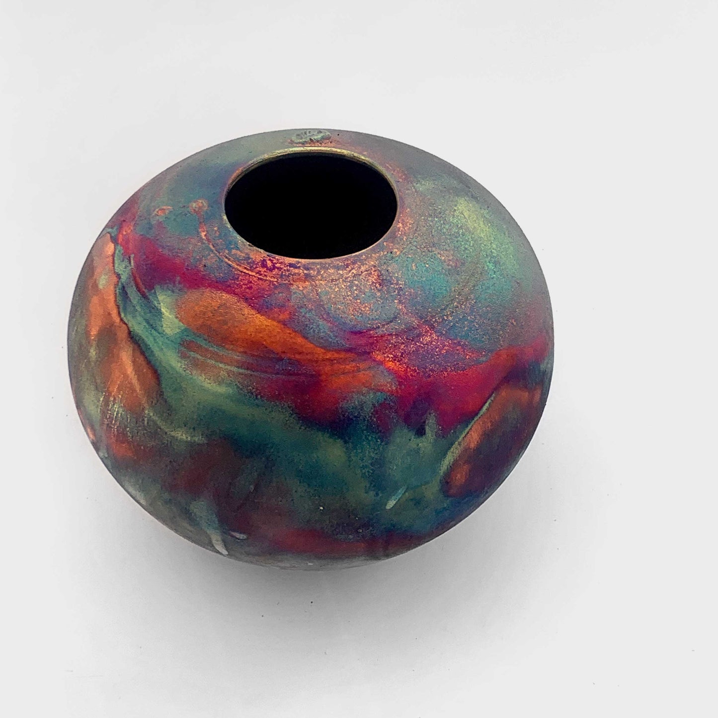 Copper Matte Raku #02