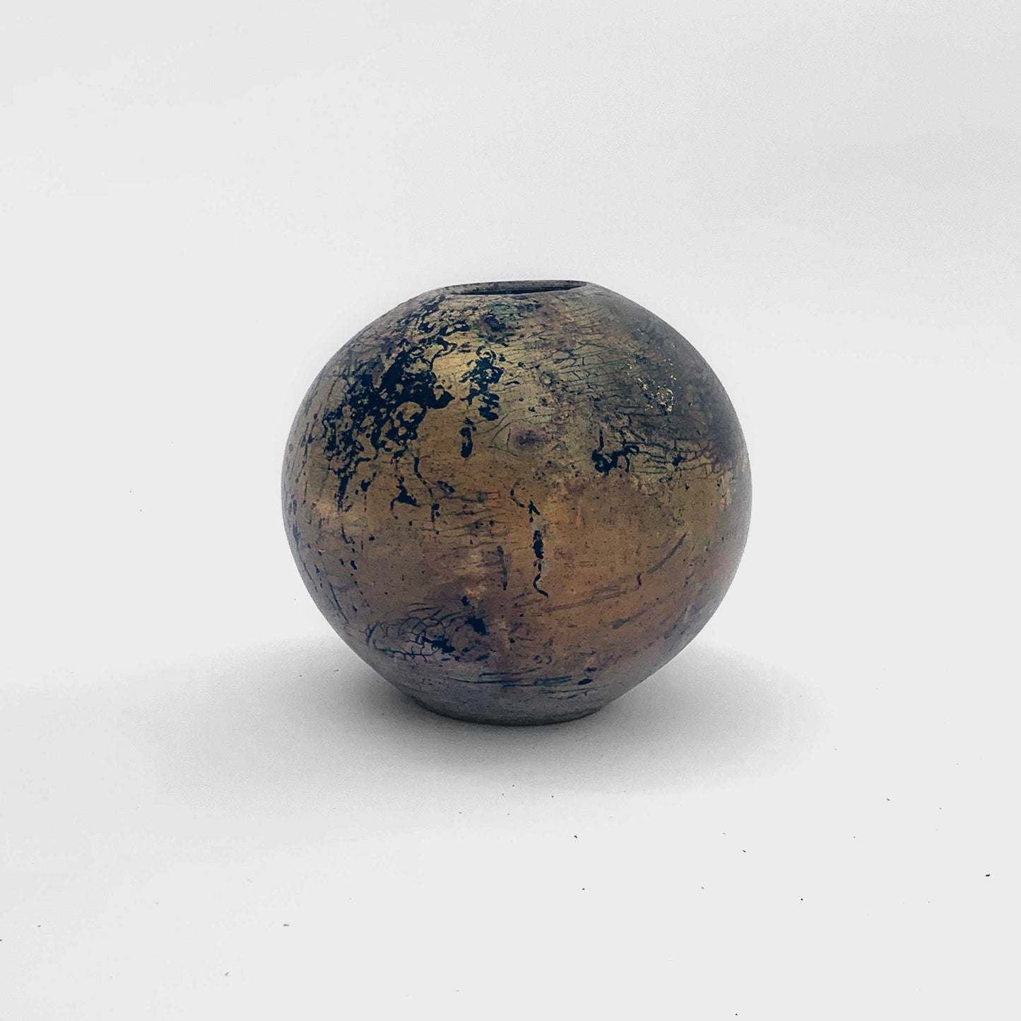 Horse Hair Raku #02