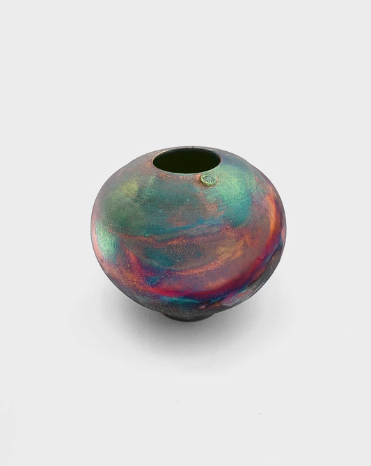 Copper Matte Raku #02